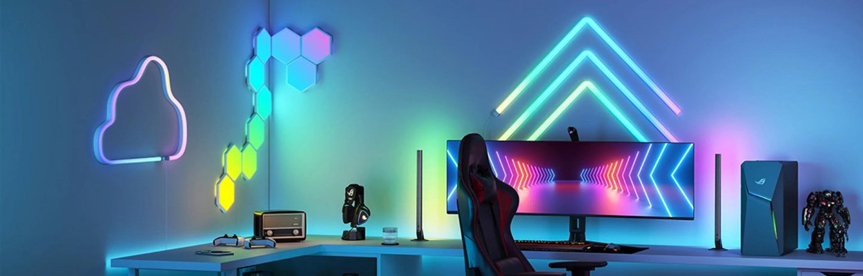 Gamer's Paradise: Creating the Ultimate Gaming Setup with a Gaming Desk with LED Lights and Shorty Mattress - Rest Relax
