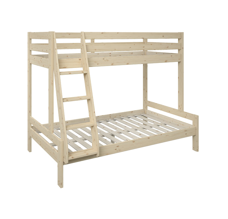 NoomiNoomi Nora Solid Wood Triple Bunk Bed (FSC-Certified) - Rest Relax