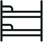 Rest Relax Kids Bunk Bed Icon