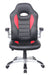 Alphason Talladega Faux Leather Red Black Chair Alphason
