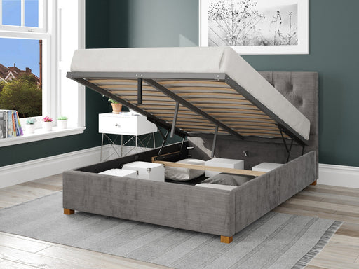 olivier-fabric-ottoman-bed-firenze-velour-fabric-silver