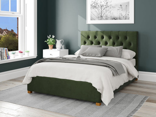 olivier-fabric-ottoman-bed-plush-velvet-fabric-forest-green