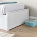 Furniture HausFrancesca White Wooden Ottoman Single Bed - Rest Relax