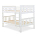 Furniture HausOtis White Wooden Quadruple (4ft-4ft) Bunk Bed - Rest Relax