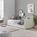 Furniture HausTrent White Wood Guest Single Bed - Rest Relax