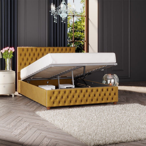 seren-ottoman-bed-plush-velvet-fabric-ochre
