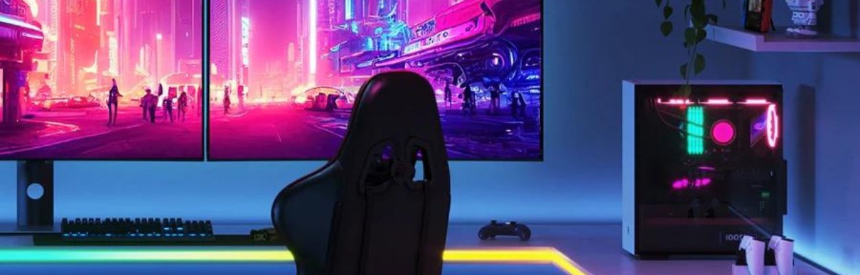 Efficiency Meets Style: How to Design a Functional Workspace with a Gaming Desk with LED Lights - Rest Relax