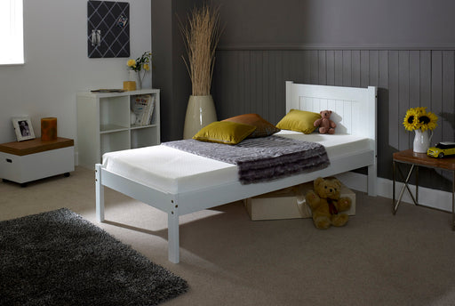 Rest Relax Carlton Clifton White Wooden Bed Frame