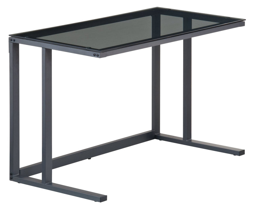 AlphasonAlphason Air Smoked Glass Home Office Desk 120cm x 60cm - Rest Relax