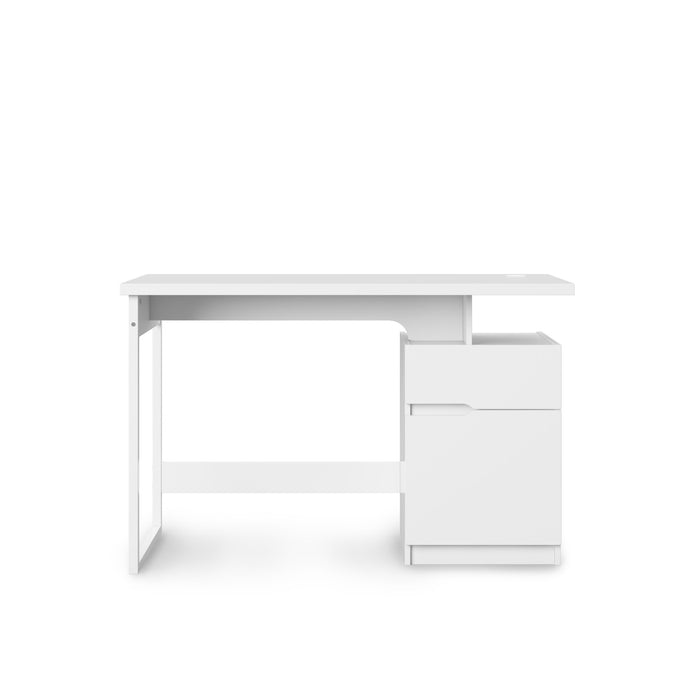 AlphasonAlphason Bridport White Wooden Desk - Rest Relax