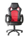 Alphason Daytona Faux Leather Chair in Black and Red Alphason