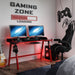 AlphasonAlphason Fuego Metal Gaming Desk 130cm x 63.5cm - Rest Relax