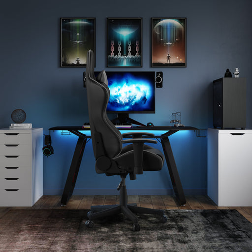 AlphasonAlphason Oblivion Metal Gaming Desk 140cm x 68cm - Rest Relax