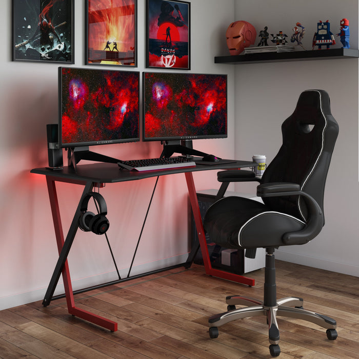 AlphasonAlphason Phantom Metal Gaming Desk 120cm x 60cm - Rest Relax