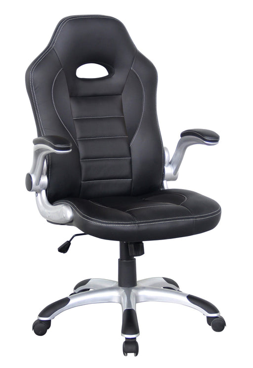 AlphasonAlphason Talladega Faux Leather Black Chair - Rest Relax