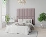 AspireAspire EasyMount Wall Mounted Upholstered Panels, Modular DIY Headboard in Plush Velvet Fabric - Blush - Rest Relax