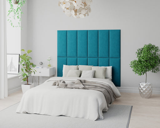 aspire-easymount-wall-mounted-upholstered-panels-modular-diy-headboard-in-plush-velvet-fabric-teal