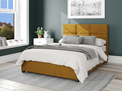 caine-fabric-ottoman-bed-plush-velvet-fabric-ochre