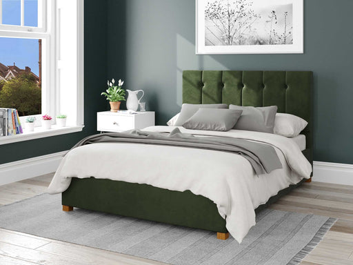 hepburn-fabric-ottoman-bed-plush-velvet-fabric-forest-green