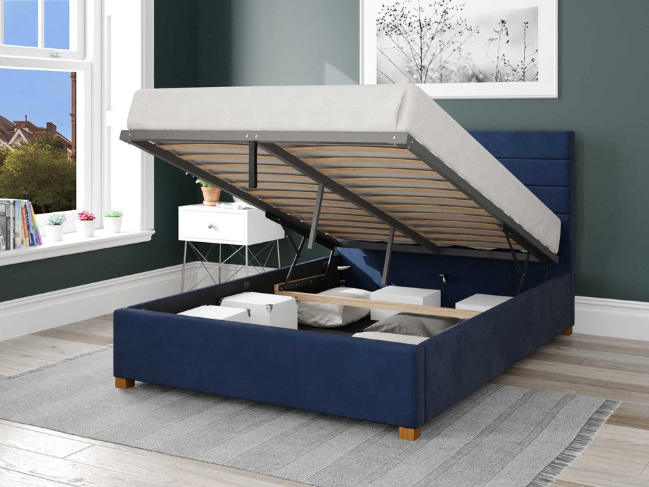 Aspire Furniture Kelly Fabric Ottoman Bed