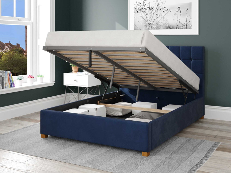 Aspire Furniture Sinatra Fabric Ottoman Bed