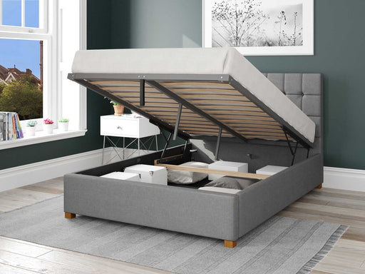 AspireAspire Furniture Sinatra Fabric Ottoman Bed - Rest Relax