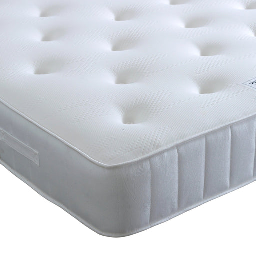 Another perspective of the Bedmaster Quartz Memory Mattress.