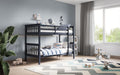 Flair Zoom Wooden Detachable Bunk Single Bed in Grey Flair Furnishings