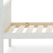 Furniture HausCarrie White Wooden Bunk Single 3ft Bed - Rest Relax