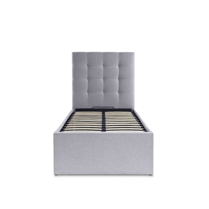 Furniture HausCayson Grey Fabric Ottoman Single Bed - Rest Relax
