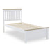 Furniture HausCharlie White Wooden Bed Single 3ft - Rest Relax