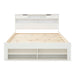 Furniture HausFabian White Wooden Guest Bed - Rest Relax