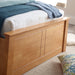 Furniture HausFrancesca Oak Wooden Ottoman Single Bed - Rest Relax
