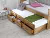 Furniture HausPhoenix Captains Waxed Pine Wooden Guest Single Bed - Rest Relax
