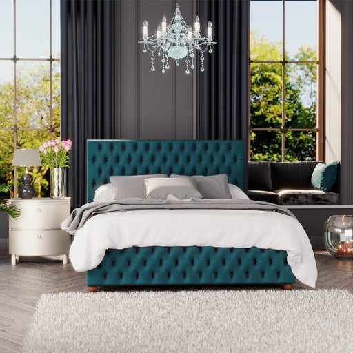 seren-ottoman-bed-plush-velvet-fabric-emerald