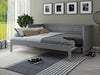 NoomiNoomi Erika Solid Wood Guest Bed Grey (FSC-Certified) - Rest Relax