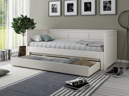 NoomiNoomi Erika Solid Wood Guest Bed White (FSC-Certified) - Rest Relax