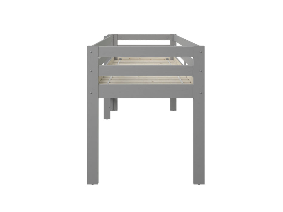 NoomiNoomi Nora Solid Wood Midsleeper Frame Grey (FSC-Certified) - Rest Relax