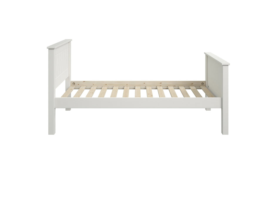 NoomiNoomi Viera Wooden Single Bed White (FSC-Certified) - Rest Relax