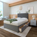 Rest RelaxRest Relax Sleep Plush Velvet Graphite Divan Bed with Headboard & Storage Options - Rest Relax